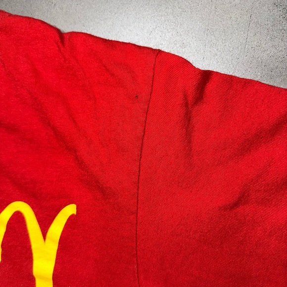 Vintage McDonalds Red T-shirt - M - Picture 6 of 8